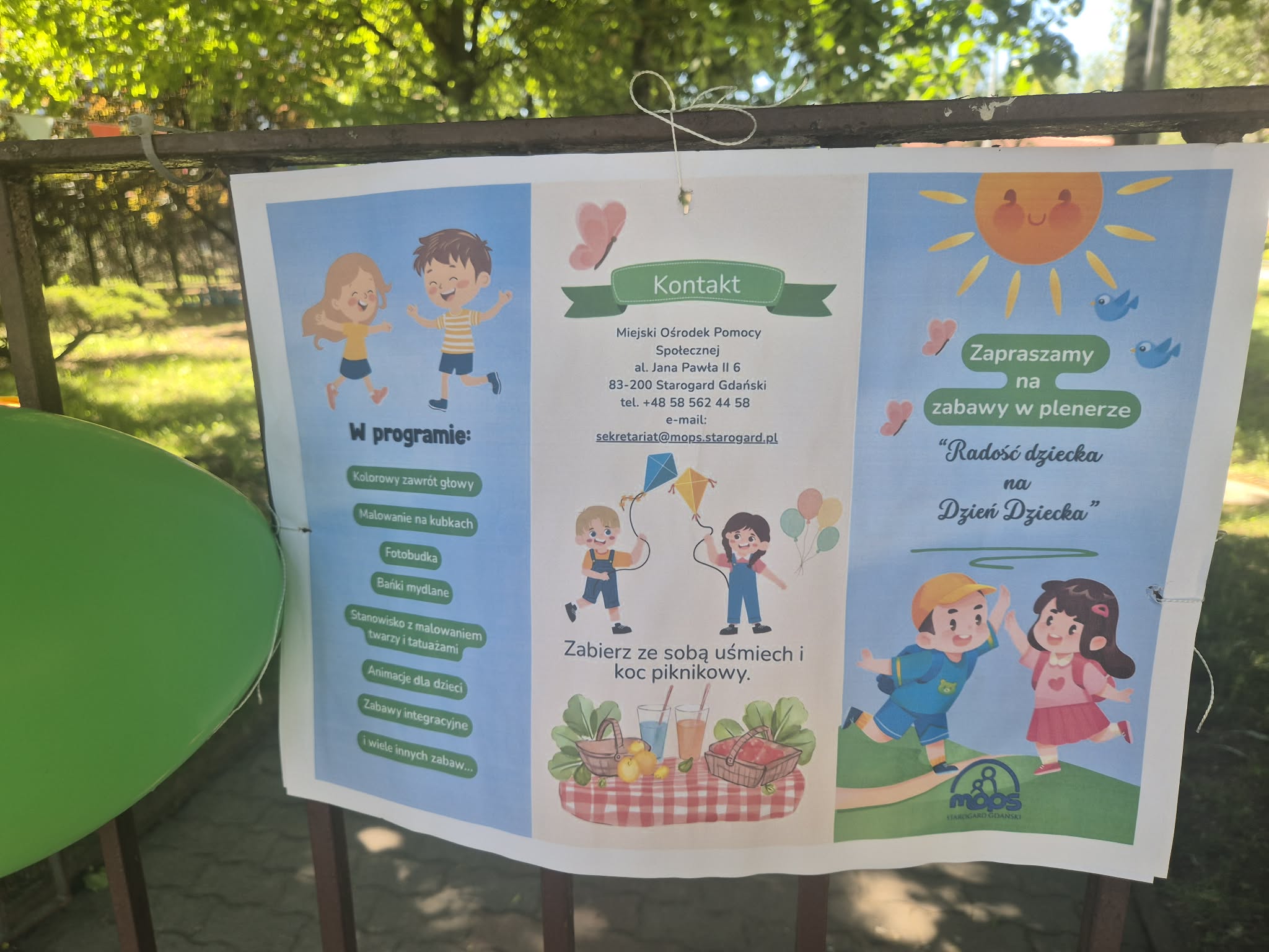 Radość dziecka na dzień dziecka Projekt socjalny 6
